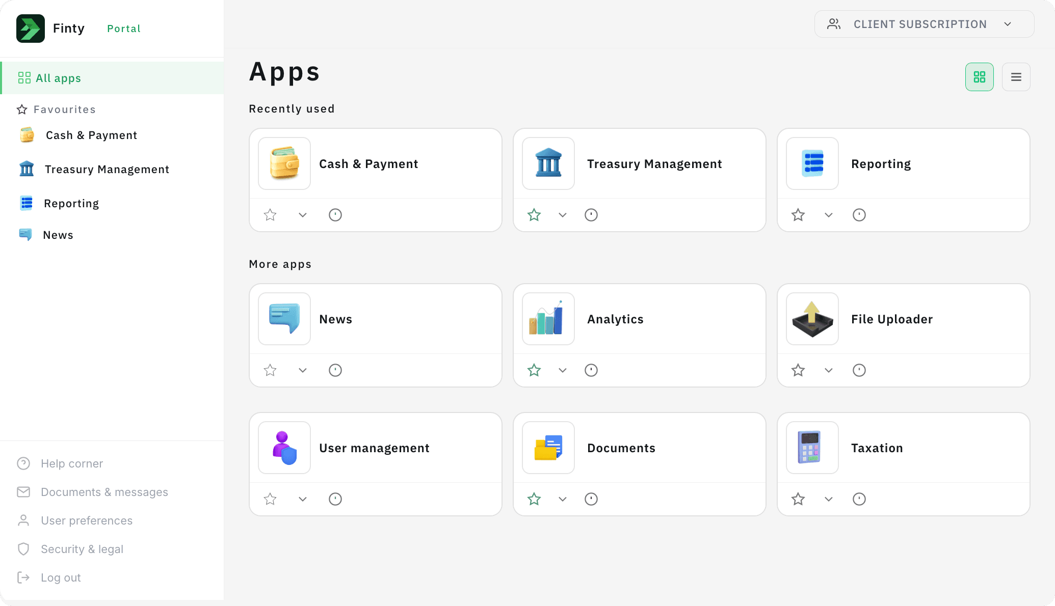 Financial Institutional Portal Transformation
